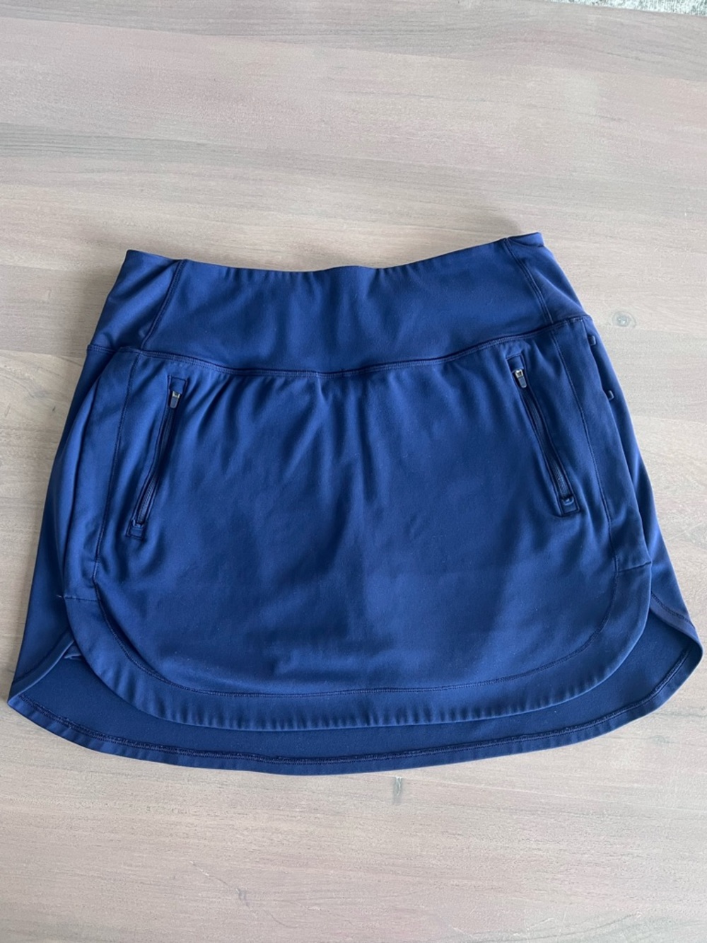 Athleta Navy Fairway Golf Skort 16”